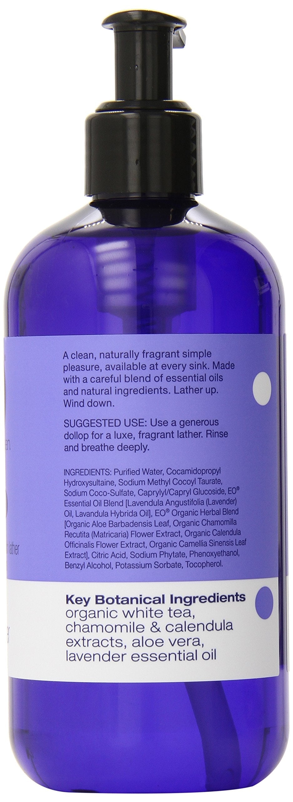 EO Sulfate-Free Moisturizing Hand Soap, French Lavender, 12 Oz, 3 Count Beauty & Personal Care EO