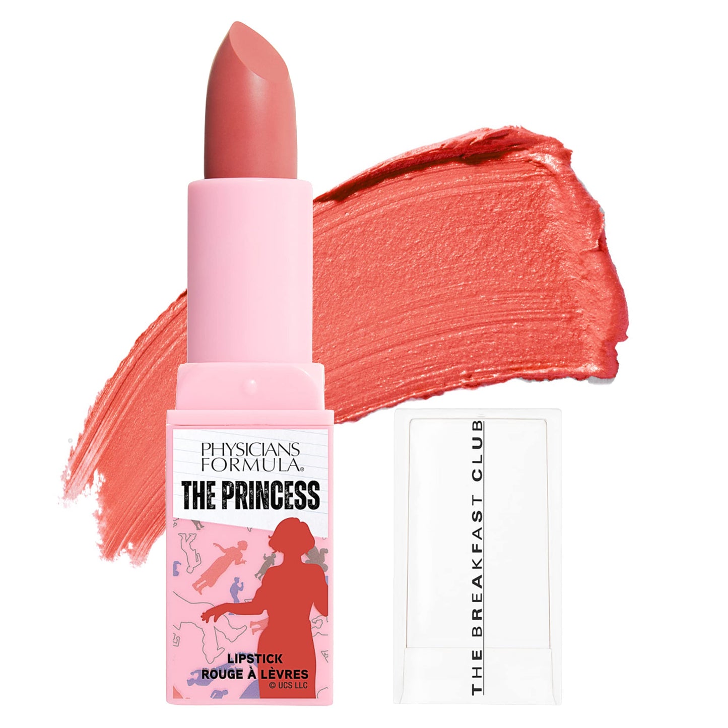 Physicians Formula The Breakfast Club Collection The Princess Lipstick Pink Get Real, Hydrating, Full Coverage Beauty & Personal Care Physicians Formula