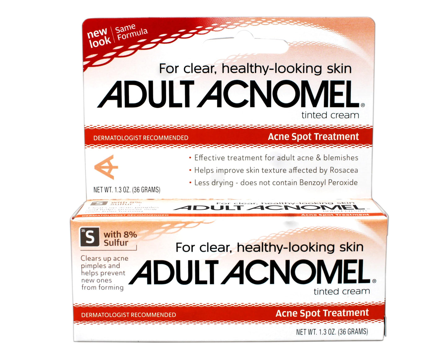 Adult Acnomel Acne Tinted Cream - 1.3 oz Beauty & Personal Care Adult Acnomel