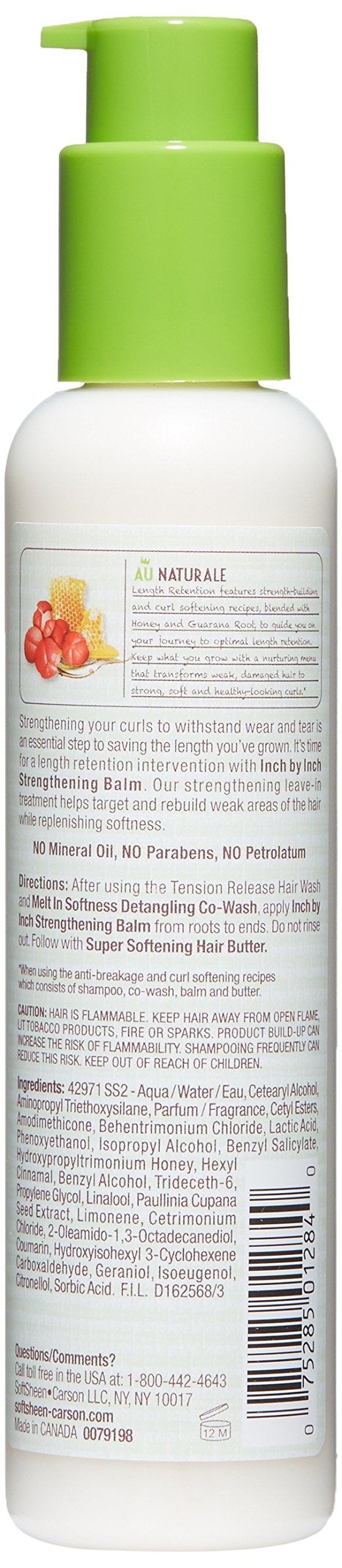 SoftSheen-Carson Dark and Lovely Au Naturale Length Retention Inch By Inch Strengthening Balm, 5.1 oz Beauty & Personal Care SoftSheen