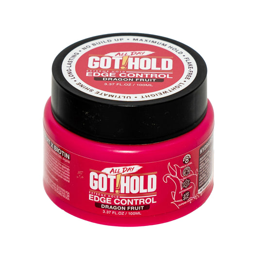 ALL DAY GOT HOLD Extreme hold Dragon Fruit Edge Control 3.37 fl.oz/100ml Beauty & Personal Care ALL DAY GOT HOLD