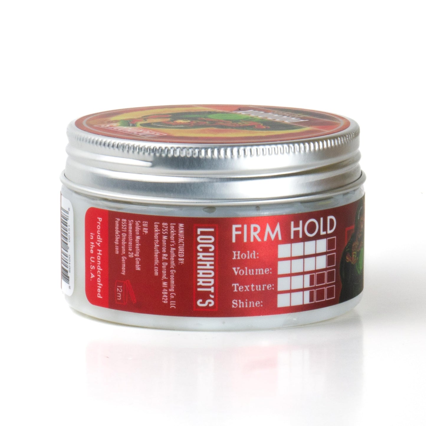 Lockhart’s Paradox Water-Based Pomade - Handcrafted Water-Based Pomade for Men - Highly Nourishing, No Greasy Residue - Firm Hold, Medium Shine - Aqua Beauty & Personal Care Lockhart's Authentic Grooming Co. LLC