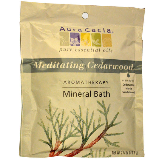 Aura Cacia Aromatherapy Mineral Bath Mediation - 2.5 oz Beauty and Personal Care Aura Cacia