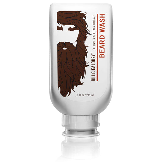 Billy Jealousy Beard Wash Hydrating Mens Beard Shampoo 8 Fl Oz (Pack of 1) Beauty & Personal Care Billy Jealousy