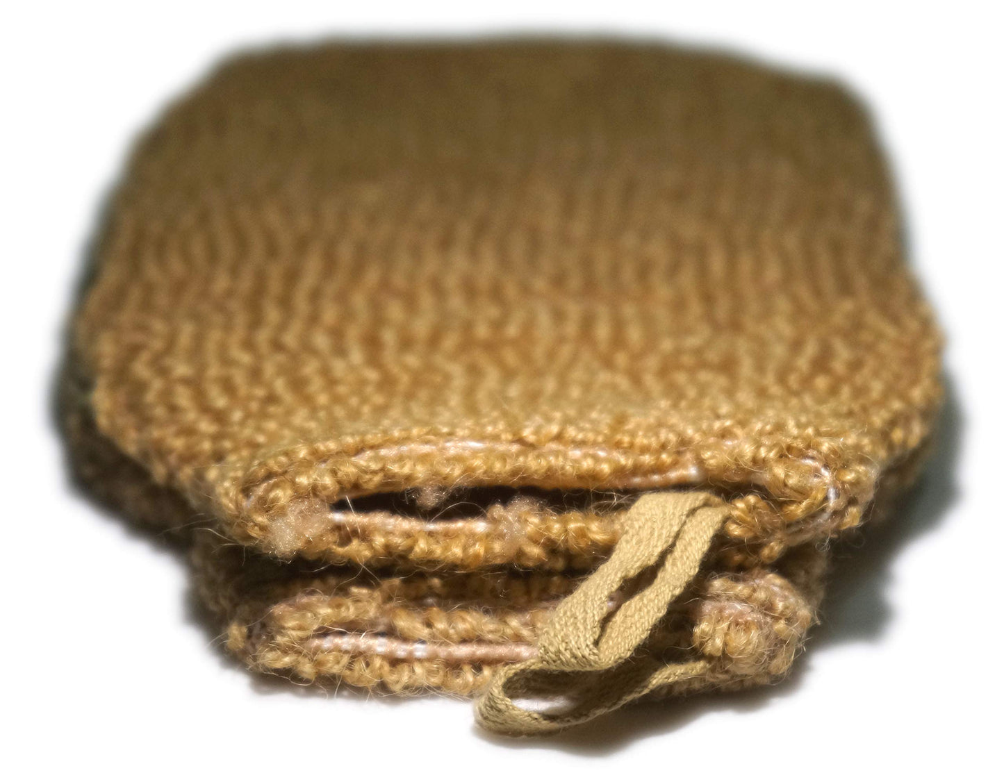 2 Pieces(5.1×9.0 inches) Natural Vegetable Fiber Exfoliating Sisal Bath Spa Shower Scrubber Loofah Rub Glove Mitt Mitten - Great for Your Skin Care Beauty & Personal Care JINS-Hung