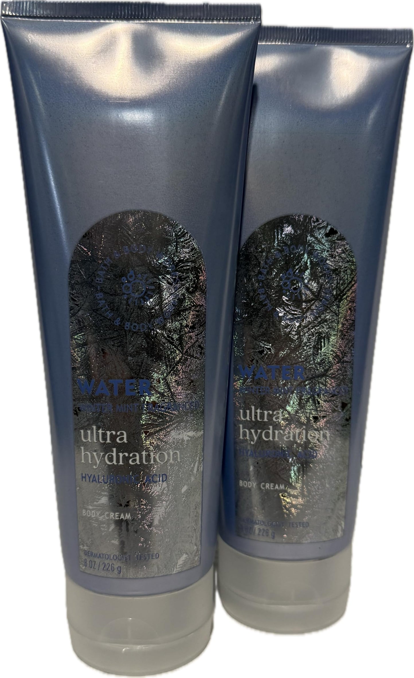 Bath & Body Works Water Winter Mint Ultimate Hydration Body Cream 8 Ounces Pack of 2 Beauty & Personal Care Bath & Body Works