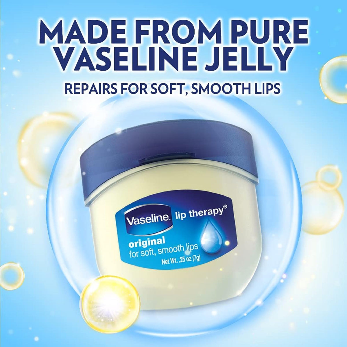 Vaseline Lip Therapy Original, .25 oz (Pack of 9) Beauty & Personal Care Vaseline