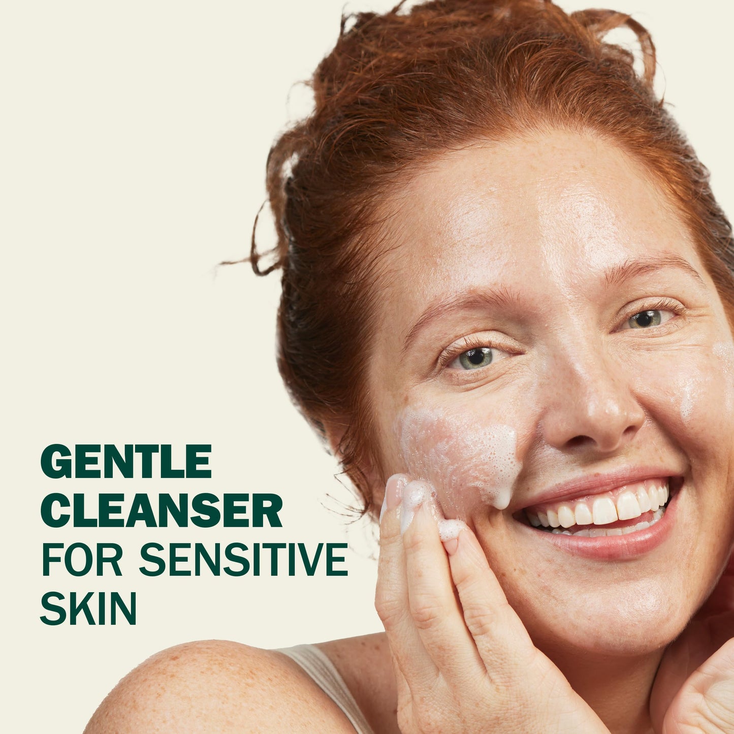 Olay Sensitive Facial Cleanser with Oat Extract Gentle Cream Cleanser, 16 fl oz Beauty & Personal Care Olay