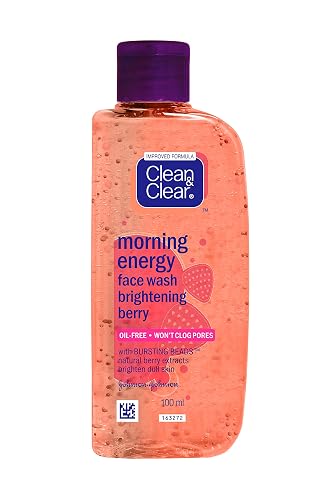 Clean & Clear Morning Energy Berry Face Wash, 100ml Beauty & Personal Care Clean & Clear
