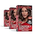Revlon Colorsilk Beautiful Color Permanent Hair Color, (OLD VERSION) 40 Medium Ash Brown (Pack of 3) Beauty & Personal Care REVLON