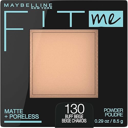 Maybelline New York Fit Me Matte Plus Poreless Powder, Buff Beige Beauty & Personal Care MAYBELLINE
