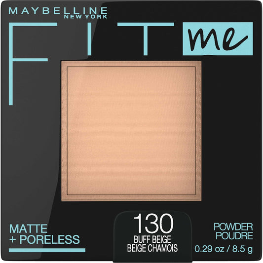 Maybelline New York Fit Me Matte Plus Poreless Powder, Buff Beige Beauty & Personal Care MAYBELLINE
