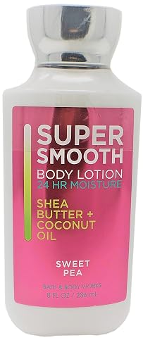 Bath and Body Works SWEET PEA Super Smooth Body Lotion 8oz Beauty & Personal Care Bath and Body Works