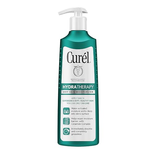 Cur?©l Hydra Therapy, Instant Moisturizer, 12 Ounce Wet Skin Lotion for Dry or Extra-dry Skin, with Advanced Ceramide Complex, Experience Optimal Beauty & Personal Care Curel