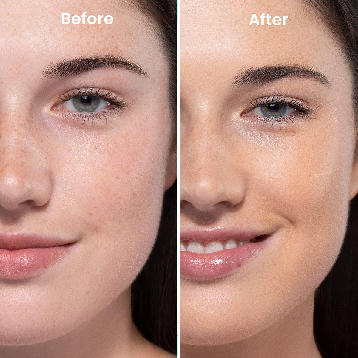 JOAH Crystal Glow Peptide-Infused Foundation, 2-in-1 Multitasking Korean Makeup with Blurring Face Primer, Luminizer, Hydration & Skin Defense for a