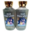 Bath & Body Works Shea + Vitamin E Shower Gel, Set of 2, 10oz Each (Iced Sugar Plum) Beauty & Personal Care Bath & Body Works