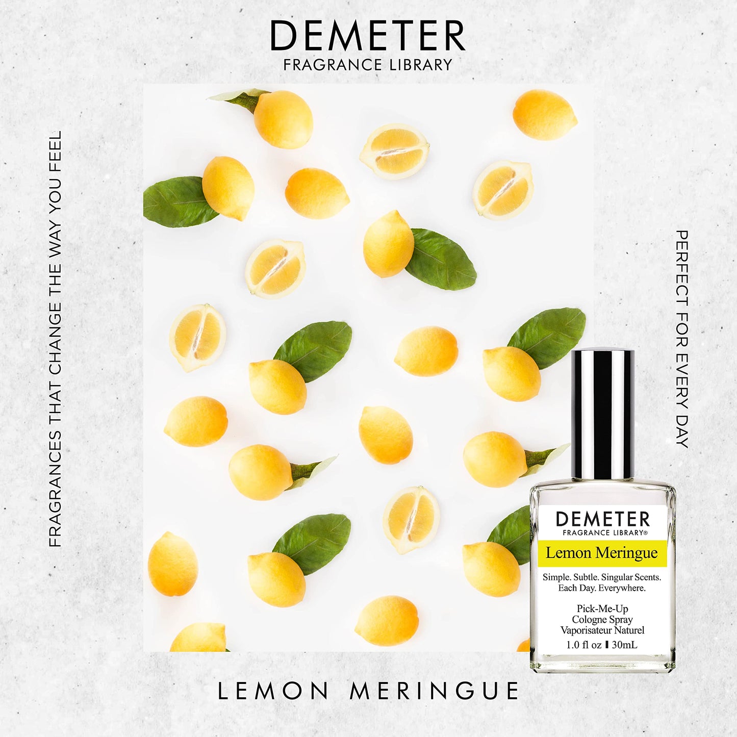 DEMETER Natural Perfume Spray Cologne for Women, Lemon Meringue, 1 oz Beauty & Personal Care DEMETER