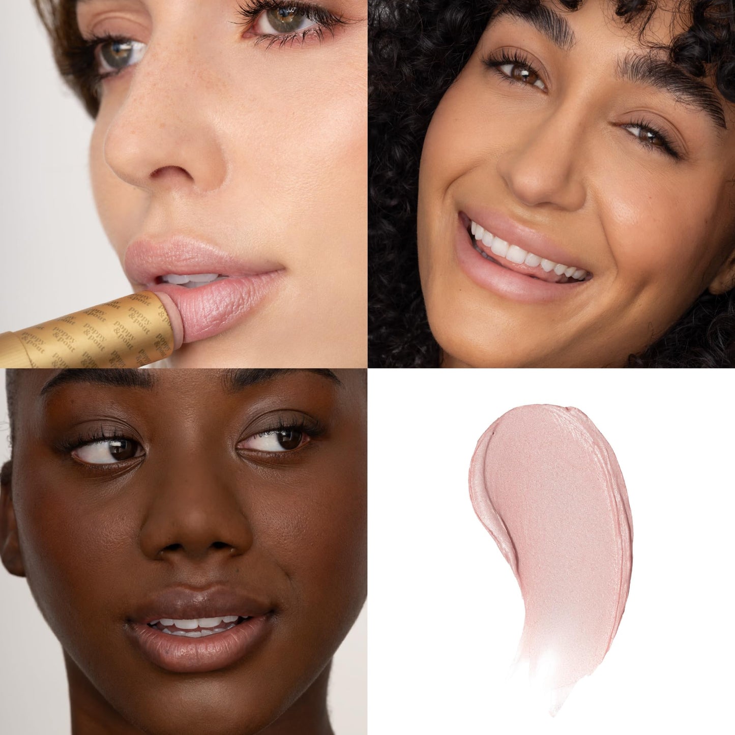 Poppy & Pout All Natural Lip Tint, Cardboard Tube, Hand-Filled, Beeswax, Vitamin E, Coconut Oil, Cruelty Free, All-Natural Shades (Daisy) Beauty and Personal Care Poppy & Pout
