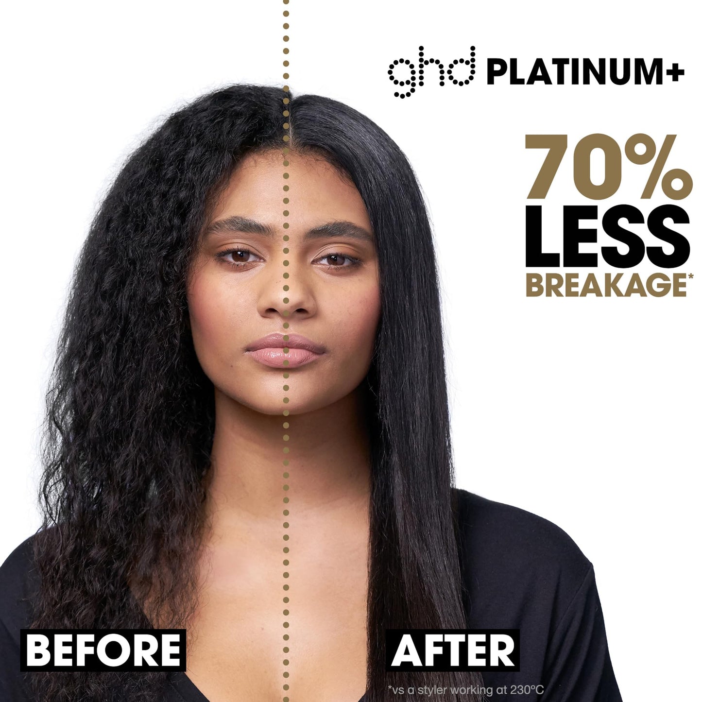ghd Platinum+ Styler ? 1" Flat Iron Hair Straightener, Professional Ceramic Hair Styling Tool for Stronger Hair, More Shine, & More Color Protection Beauty & Personal Care ghd