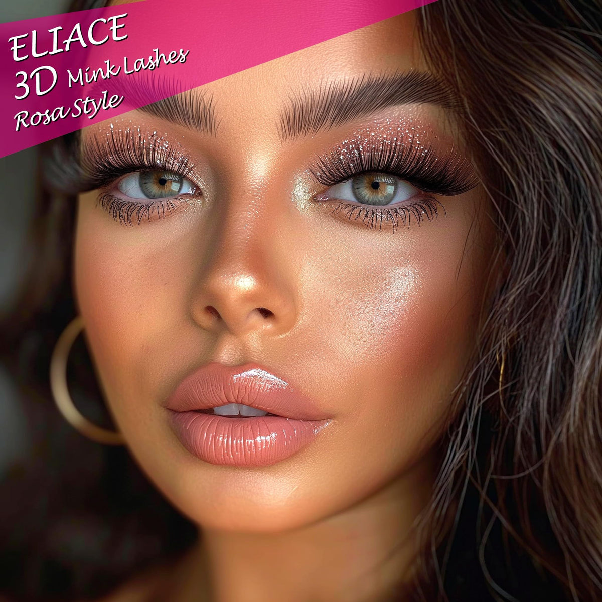 Eliace False Eyelashes Natural look Cat Eye Lashes Wispy Strips 3D Mink Lashes 13MM,15 Pairs Fake Eyelashes Faux Fluffy, Winged Fox Eyelashes, Soft Beauty & Personal Care Eliace