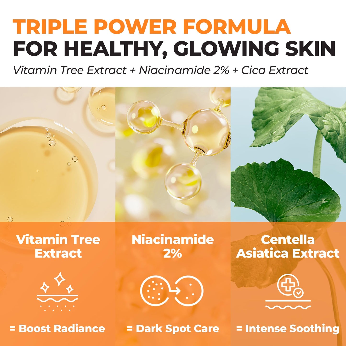 JUMISO All Day Vitamin Serum, Brightening & Balancing Facial Serum, Gift, Vitamin C, A, B, D, E , Serum with Vitamin, Korean Skincare, Skin Beauty & Personal Care JUMISO