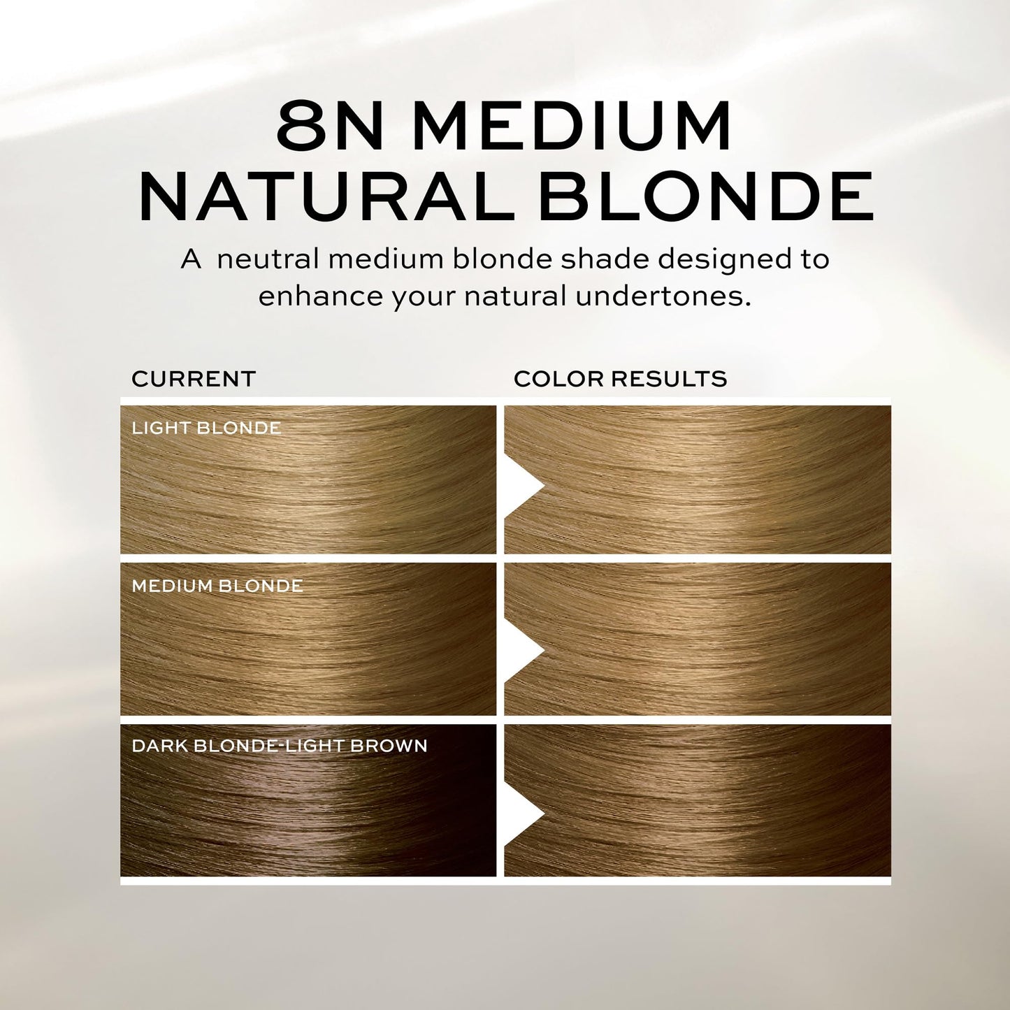 John Frieda Precision Foam Colour, Medium Natural Blonde 8N, Full-coverage Hair Color Kit, Anti-Fade Gray Coverage, Deep Color Saturation Hair Dye Beauty & Personal Care John Frieda