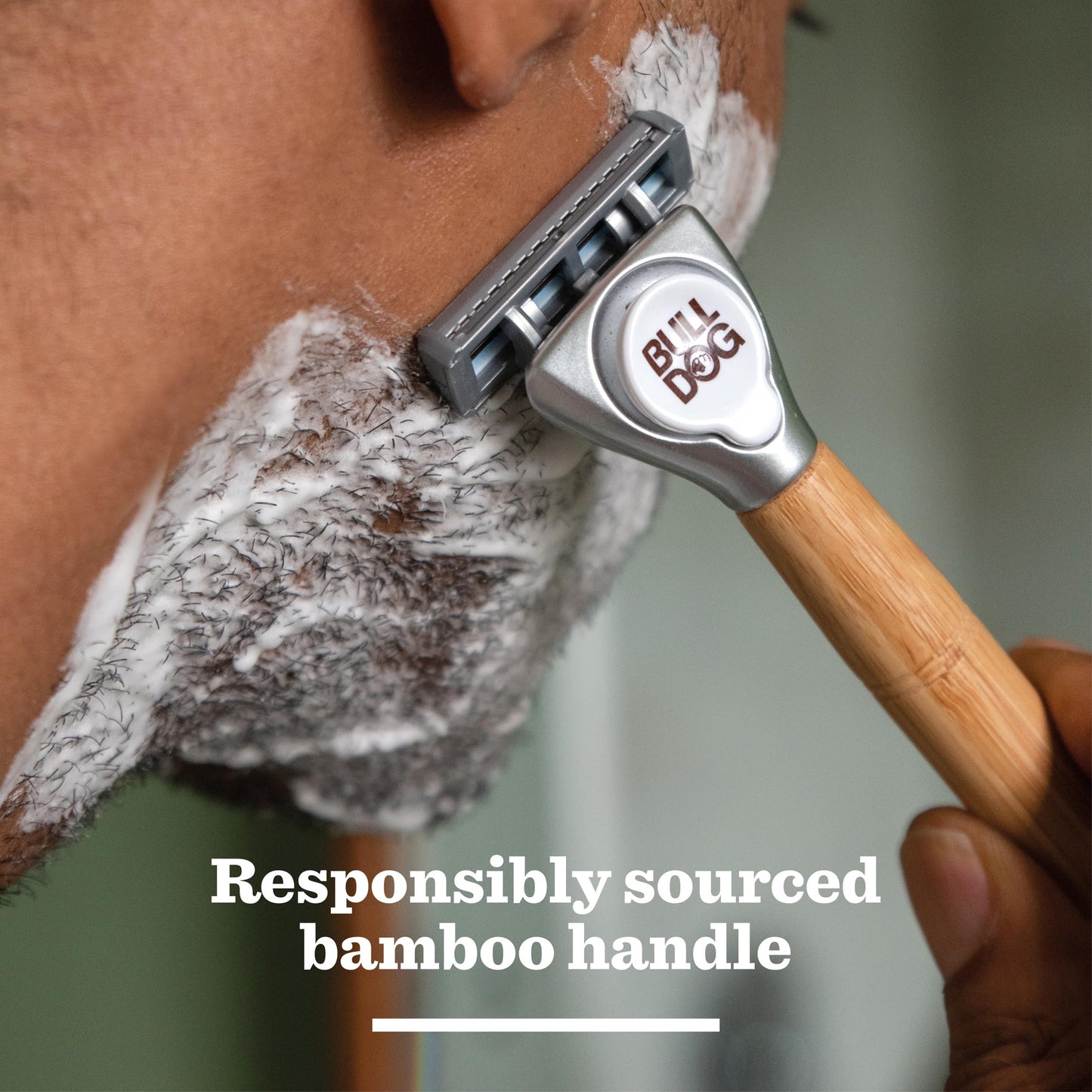 Bulldog Skincare - Sensitive Steel Blades - Men's Razor Blade Refills - Contains 4 Blade Heads Beauty and Personal Care Bulldog Skincare for Men