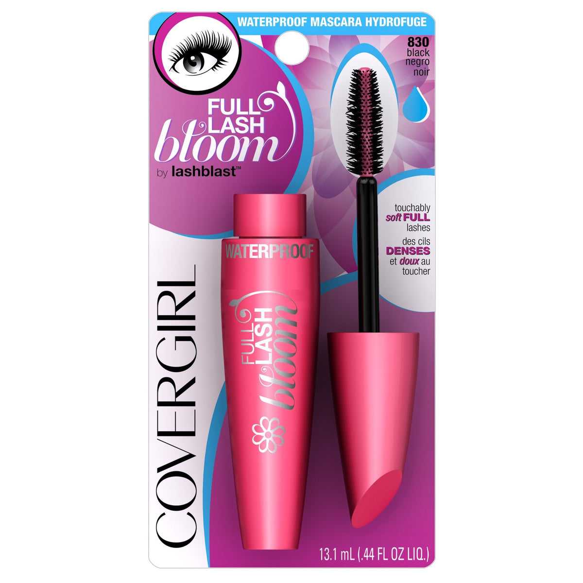 COVERGIRL Full Lash Bloom by Lashblast Waterproof Mascara Black .44 fl oz (13.1 ml) (Packaging may vary) Beauty & Personal Care COVERGIRL