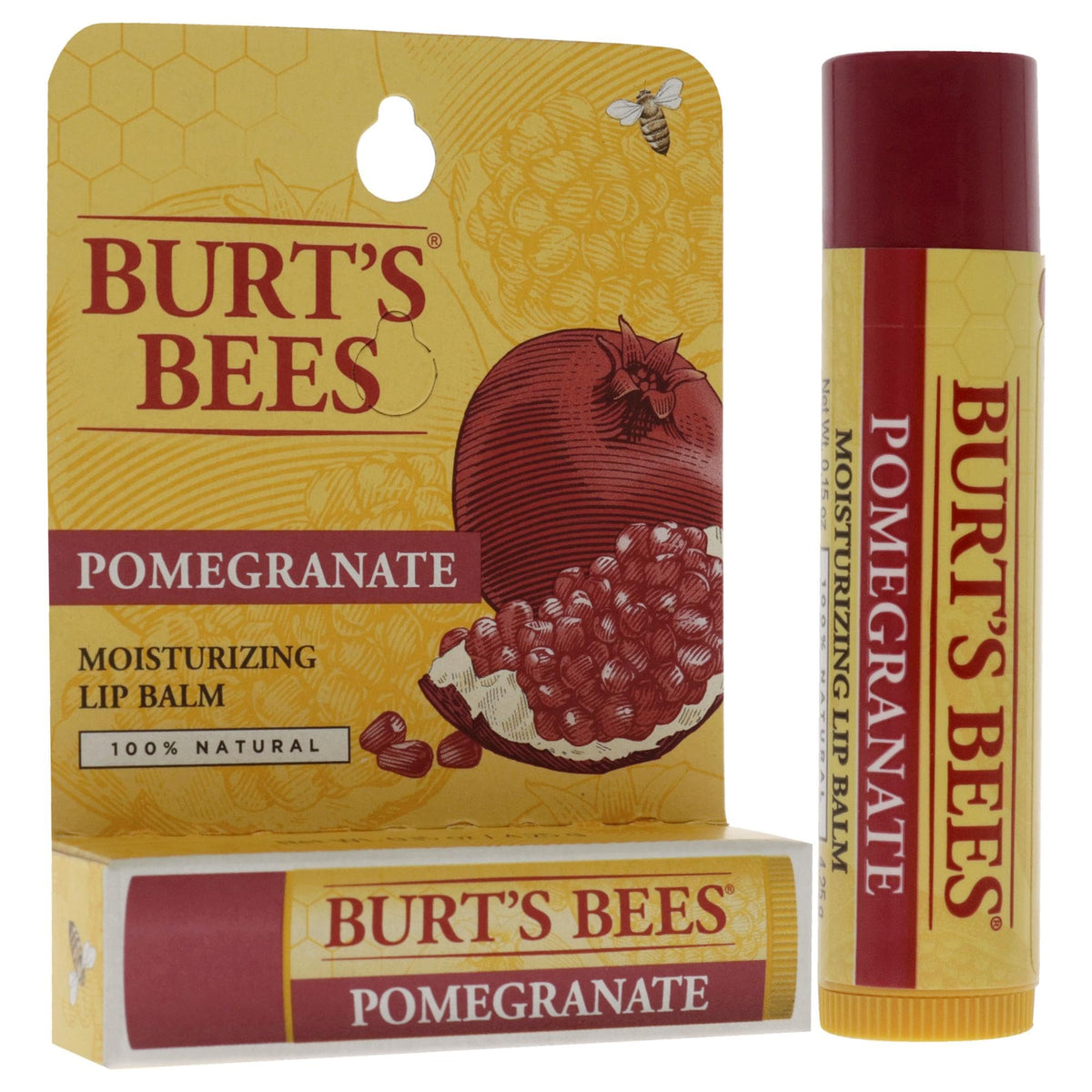 Burt's Bees Lip Balm, Pomegranate Oil, 0.15 oz Beauty & Personal Care Burt's Bees