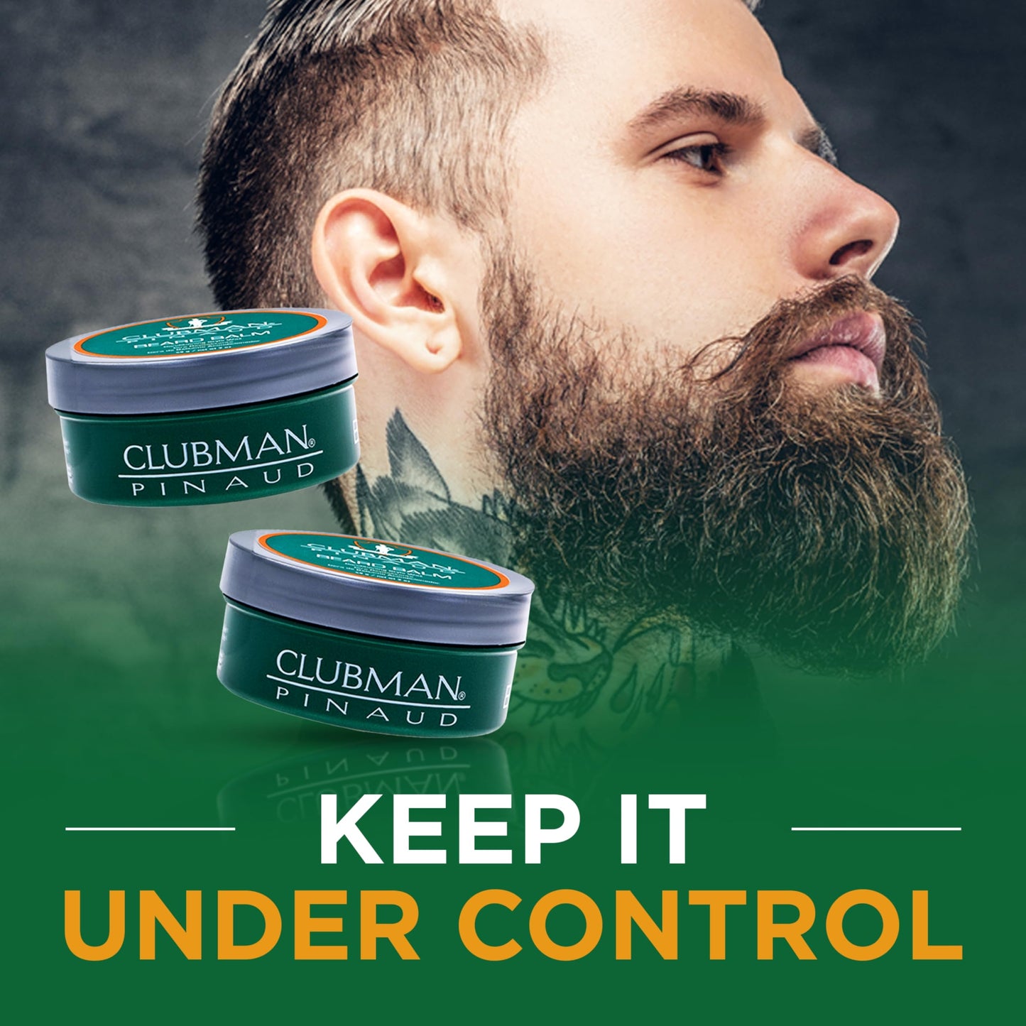 Clubman Pinaud Beard Balm - Nourishing & Conditioning Beard Balm for Men, Strong Hold, 2 oz Beauty & Personal Care Clubman