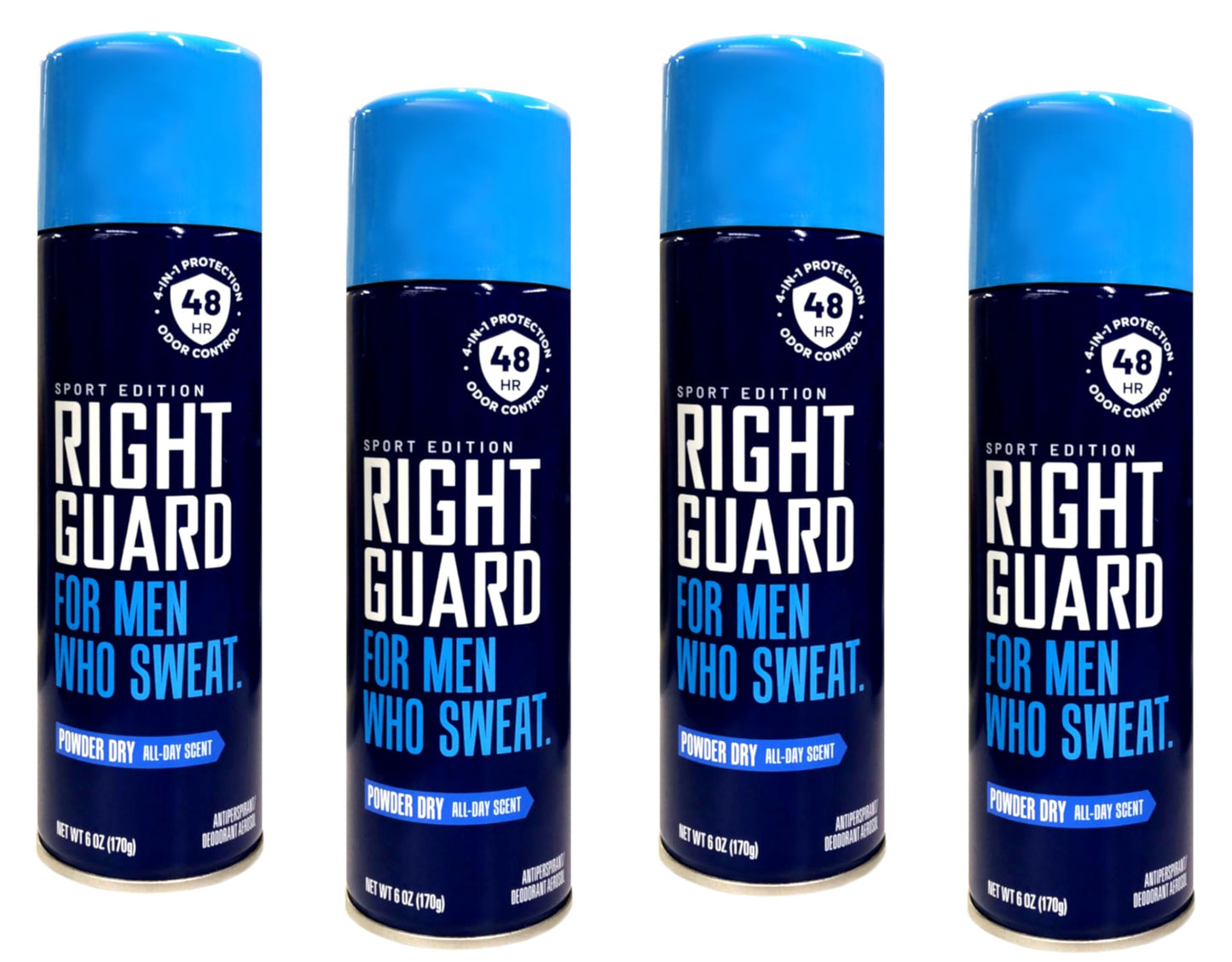 Right Guard Aerosol Sport Powder Dry Antiperspirant, 6 oz (Pack of 4) Beauty and Personal Care Right Guard