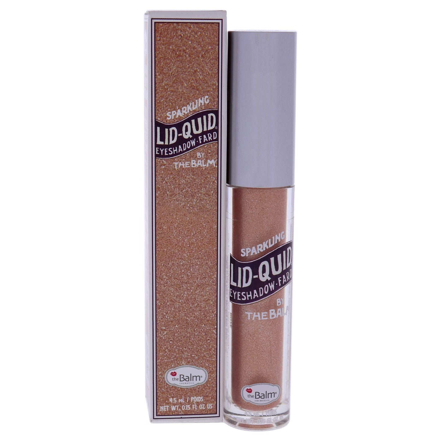 theBalm theBalm Lid-Quid Sparkling Liquid Eyeshadow, Rosé Beauty & Personal Care theBalm