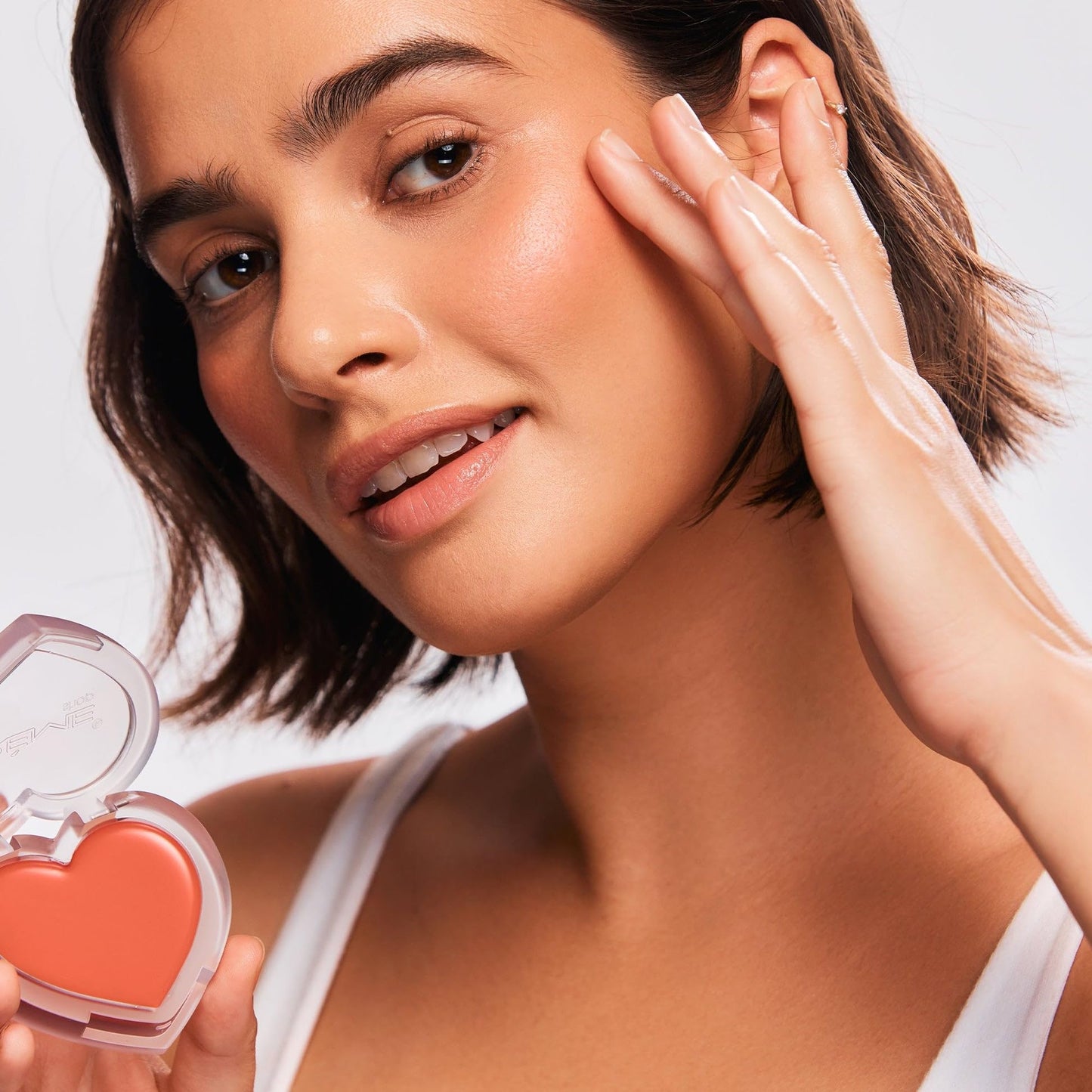 The Crème Shop Creme Blush Balm - Buildable, Long-lasting, Easily Blendable Cream Blush for Naturally Dewy Finish - Korean Beauty Cosmetic (Teddy Beauty & Personal Care The Crème Shop