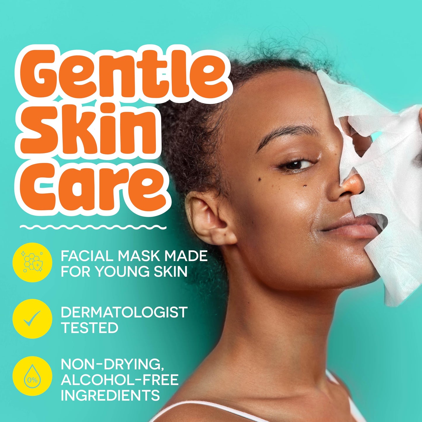 BeYoutiful Hydrating Face Mask Spa Set For Kids and Teens, Skin Care Facial Mask Set for All Skin Types and Ages, Boy and Girls, Box Includes 3 Masks Beauty & Personal Care BeYoutiful