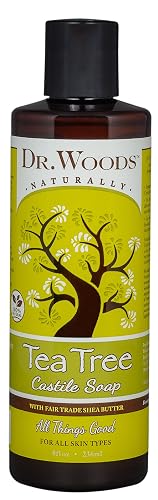 Dr. Woods Shea Vision Pure Castile Soap Tea Tree - 8 fl oz Beauty & Personal Care Dr. Woods