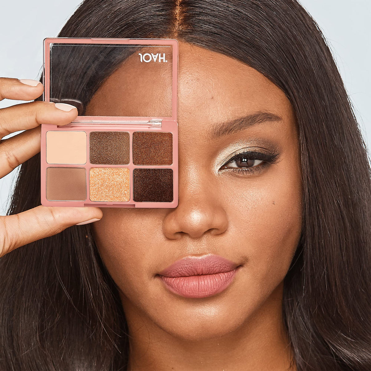 JOAH Eyeshadow Palette, Escapades Eye Makeup, 6 Shades, Richly Pigmented, Long Lasting Powder Shadow in Matte & Shimmer Finishes, Korean Beauty
