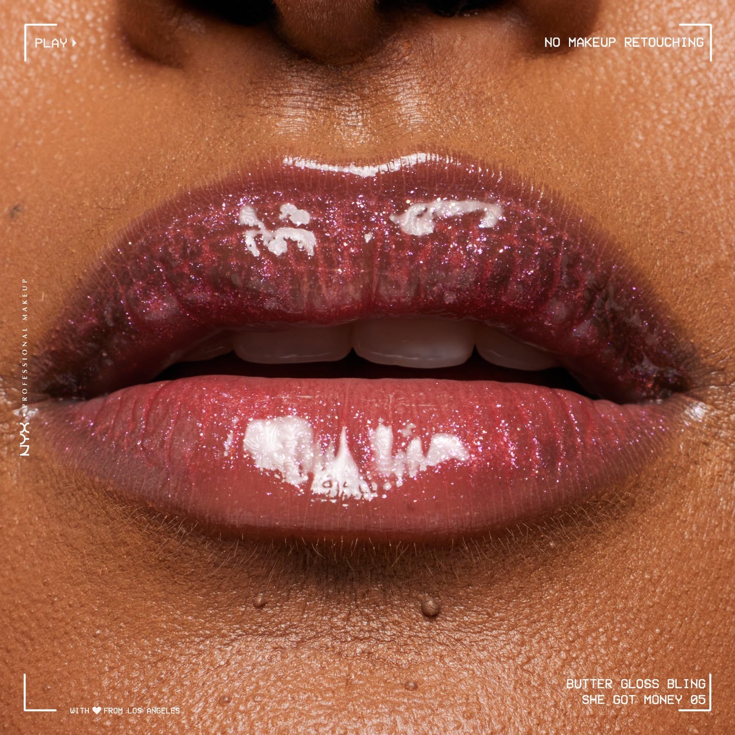 NYX PROFESSIONAL MAKEUP Butter Gloss Bling Lip Gloss, Non Sticky and Shiny Vegan Lip Makeup - She Got Money Beauty & Personal Care NYX PROFESSIONAL MAKEUP