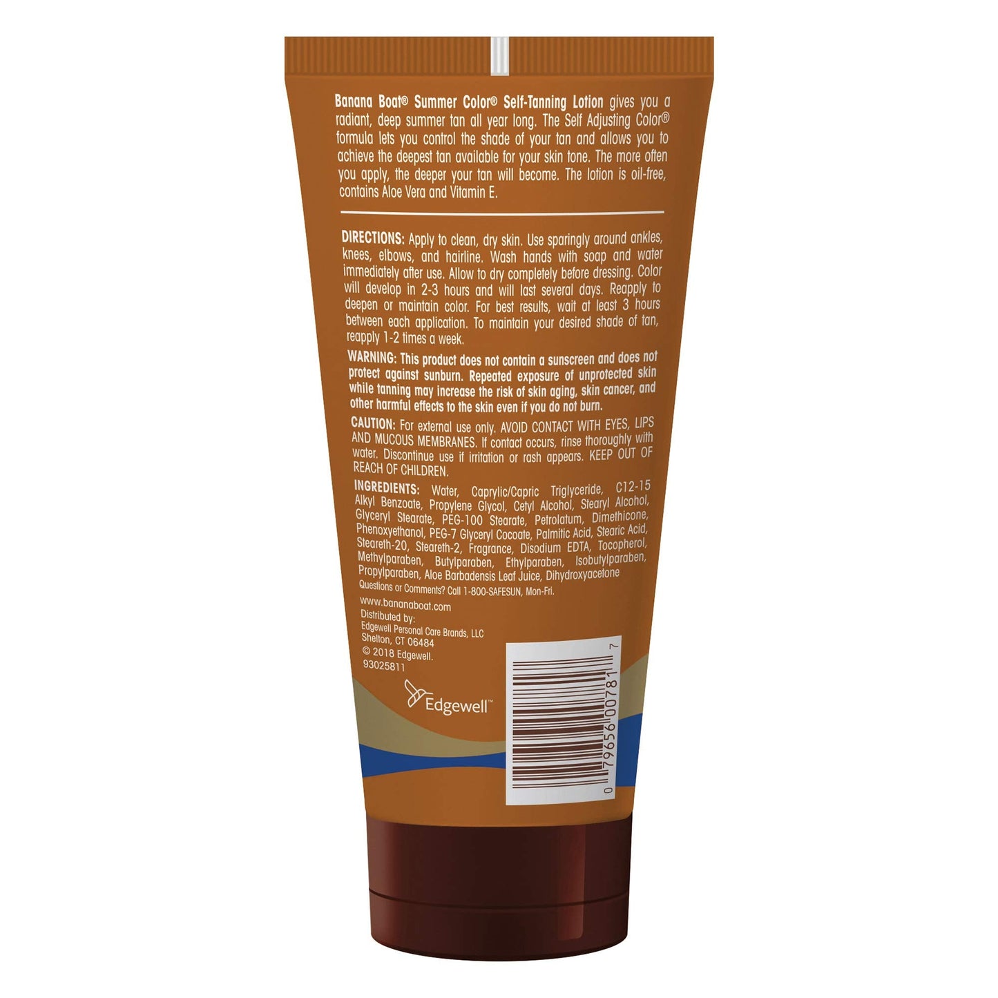 Banana Boat, Summer Color Self-Tanning Lotion, Deep Dark Color for All Skin Tones, 6 oz Beauty & Personal Care Banana Boat