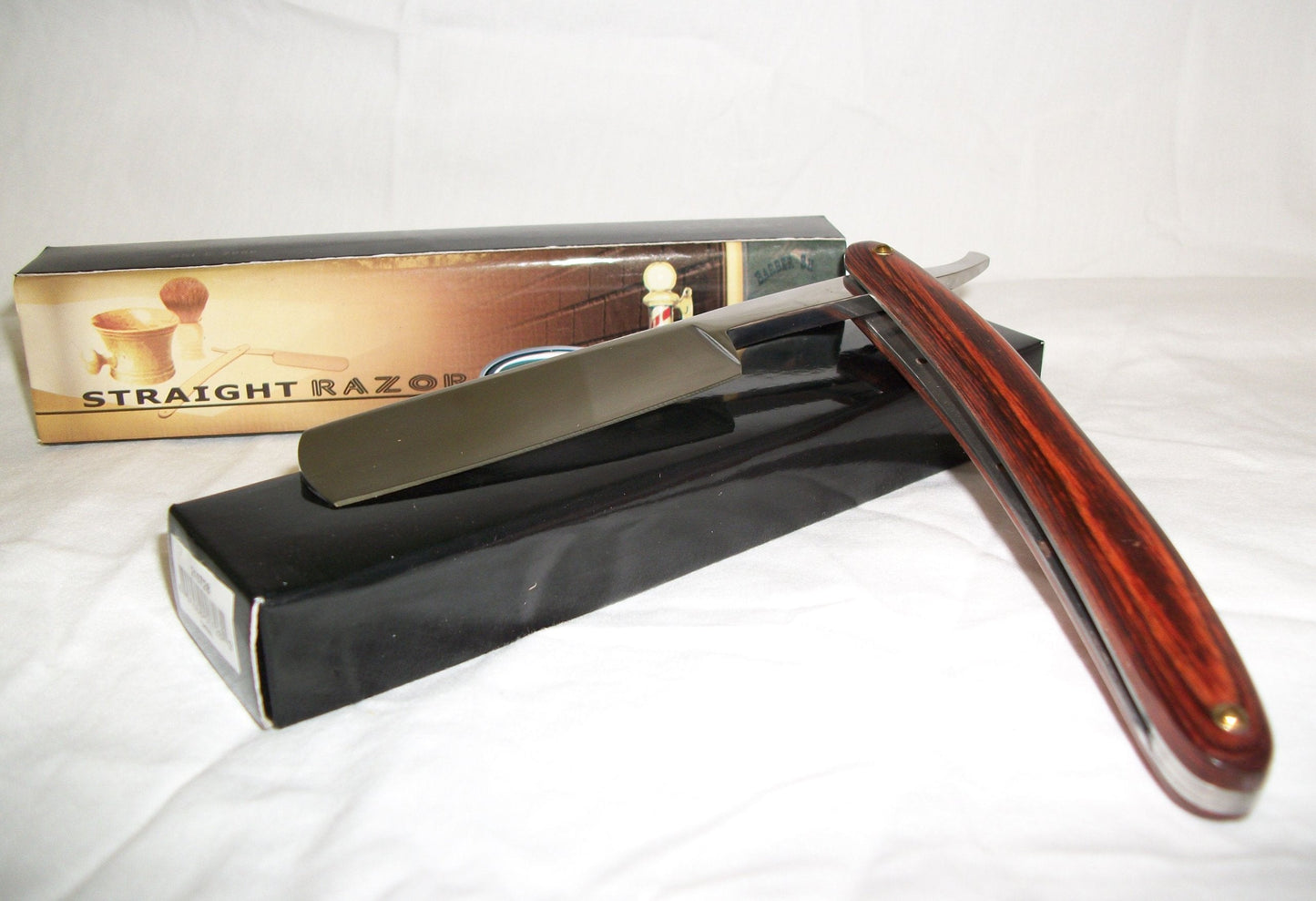 Rite Edge Knives CN210728 Razor with Rich Grain Wood Handles Beauty and Personal Care Rite Edge
