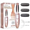 Powerful Electric Callus Remover Wand - Rechargeable Foot File, Grinder & Scrubber - Removes Dead, Hard Skin & Calluses - Best Pedicure Tool for Soft Beauty & Personal Care Care me