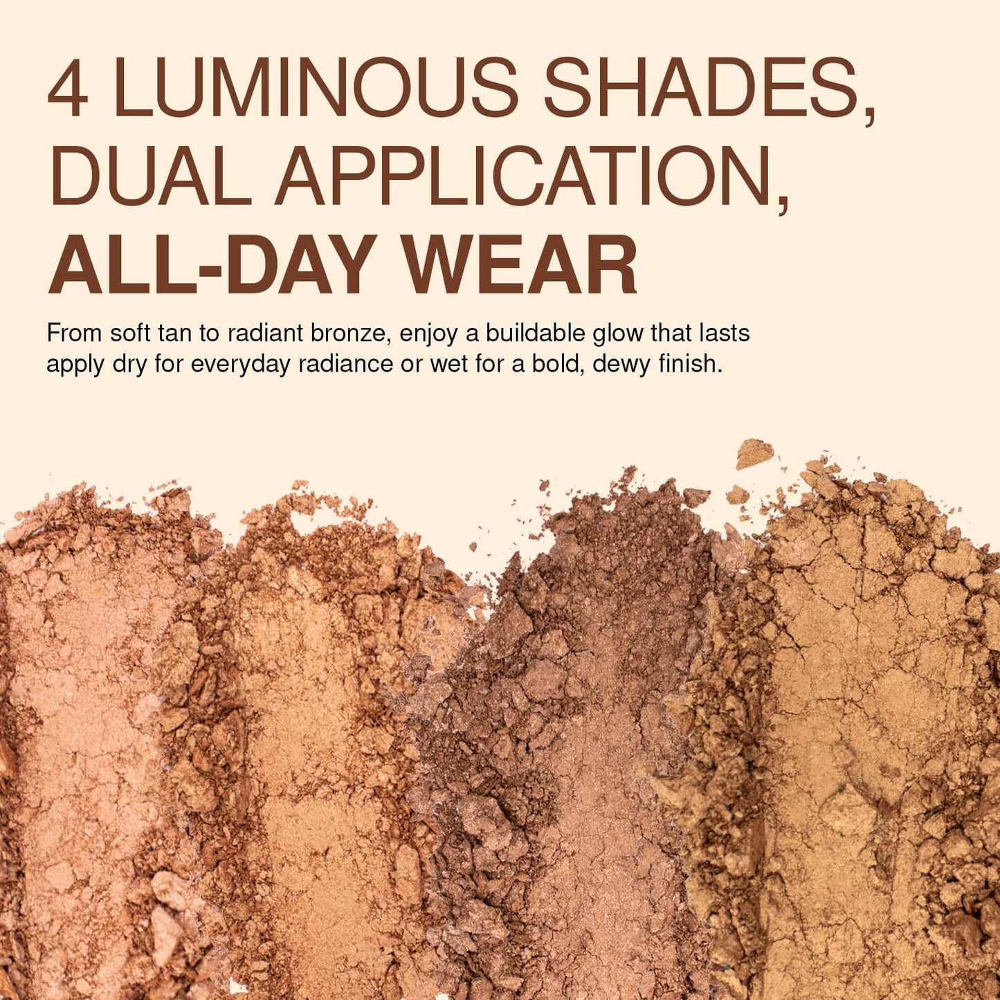 Palladio Baked Bronzer, Highly Pigmented and Easy to Blend, Shimmery Bronzed Glow, Use Dry or Wet, Lasts all day long, Provides Rich Tanning Color Beauty & Personal Care Palladio
