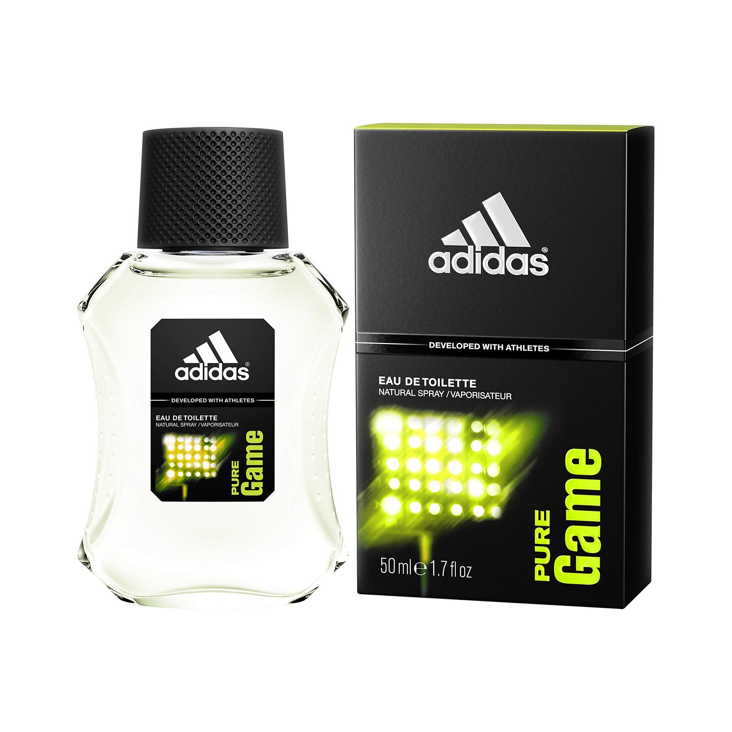 Adidas Adidas Pure Game Men Eau de Toilette Spray 3.4 Ounce/100 Milliliter Beauty & Personal Care adidas