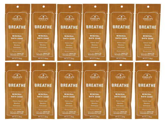 Village Naturals Mineral Bath Soak Breath Lemon Mint 2 Ounce (12 Pieces) Beauty and Personal Care Village Naturals Therapy