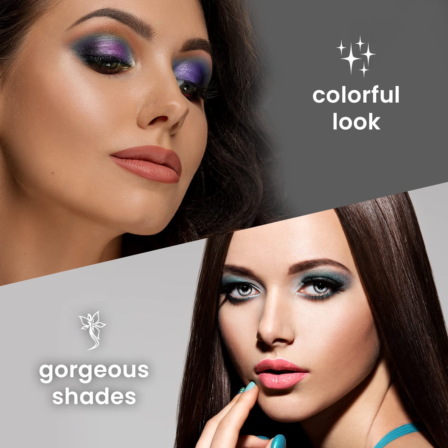 Ccolor Cosmetics Fairy Tale Eye Shadow Palette Makeup, 18 Ultra-Blendable, Vibrant Matte & Shimmer Eyeshadow - Eyeshadow Palette Set With Mirror… Beauty & Personal Care Ccolor