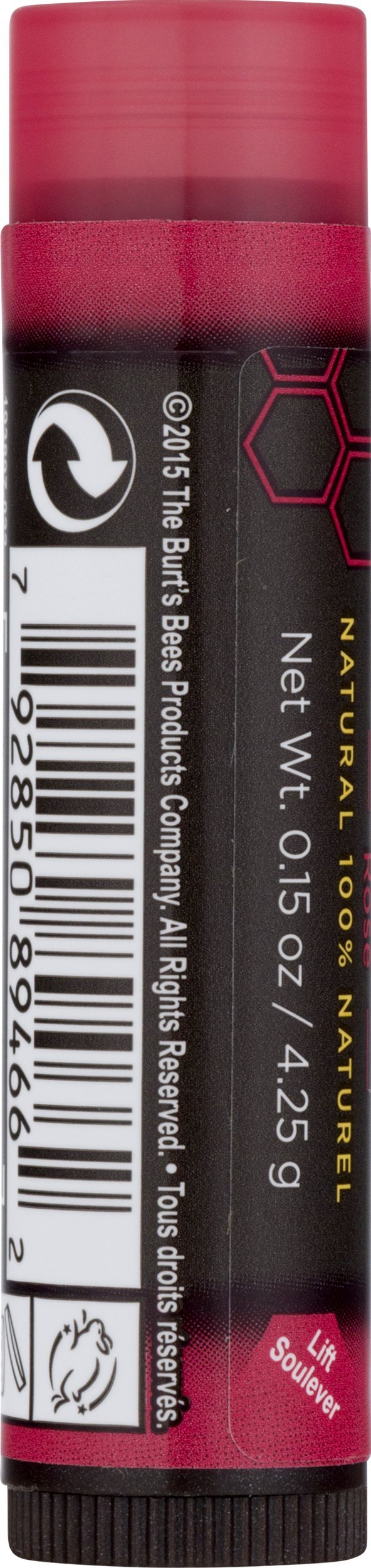BURTS BEES Rose Tinted Lip Balm, 4.25 GR Beauty & Personal Care Burt's Bees