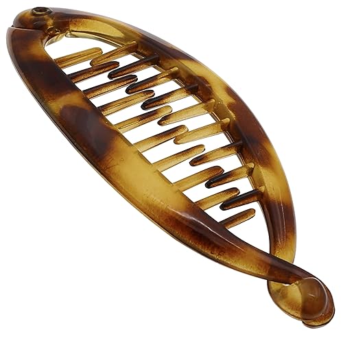 Camila Paris CP2192 French Extra Small Banana Clip Hair Comb for Fine Hair, Classic Banana Clips Hair for Thin Hair Ponytail Holder Interlocking Beauty & Personal Care Camila