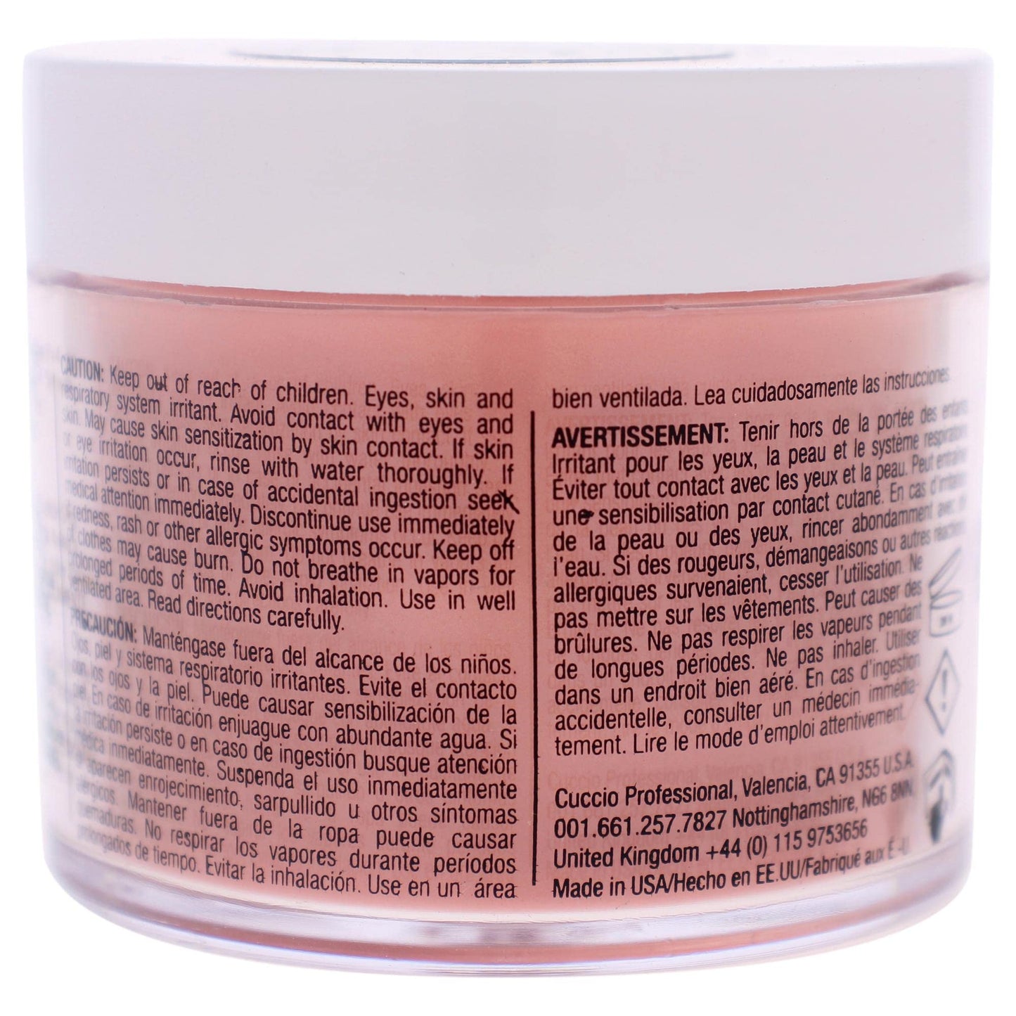 Cuccio Colour Powder Nail Polish - Lacquer For Manicure And Pedicure - Highly Pigmented Powder That Is Finely Milled - Durable Finish With A Flawless Beauty & Personal Care Cuccio