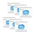 Pears Pure and Gentle with Glycerin and Mint Extracts - Transparent Soap Bar for Radiant Skin - Bar Soap for Women and Men - Blue - 6 pc Beauty & Personal Care Pears
