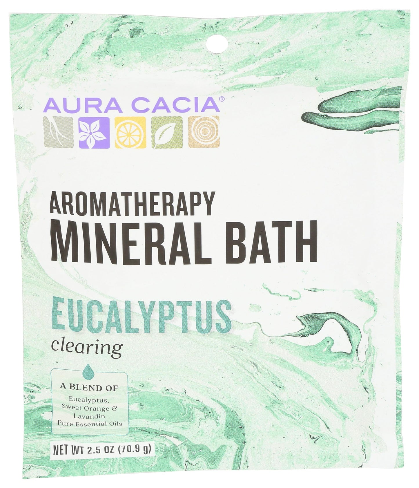 Aura Cacia, Mineral Bath Eucalyptus, 2.5 Ounce Beauty & Personal Care Aura Cacia