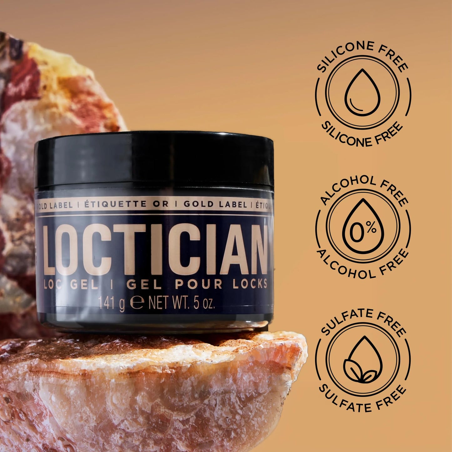 Style Factor LOCTICIAN Gold Label Premium Pomade with Biotin & Castor Oils - Strong Hold, Expert Styling Gel for Locs, Twists, Braids for All Hair Beauty & Personal Care Style Factor